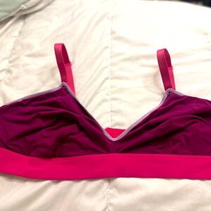 Parade Purple and Pink Bralette Size 3XL